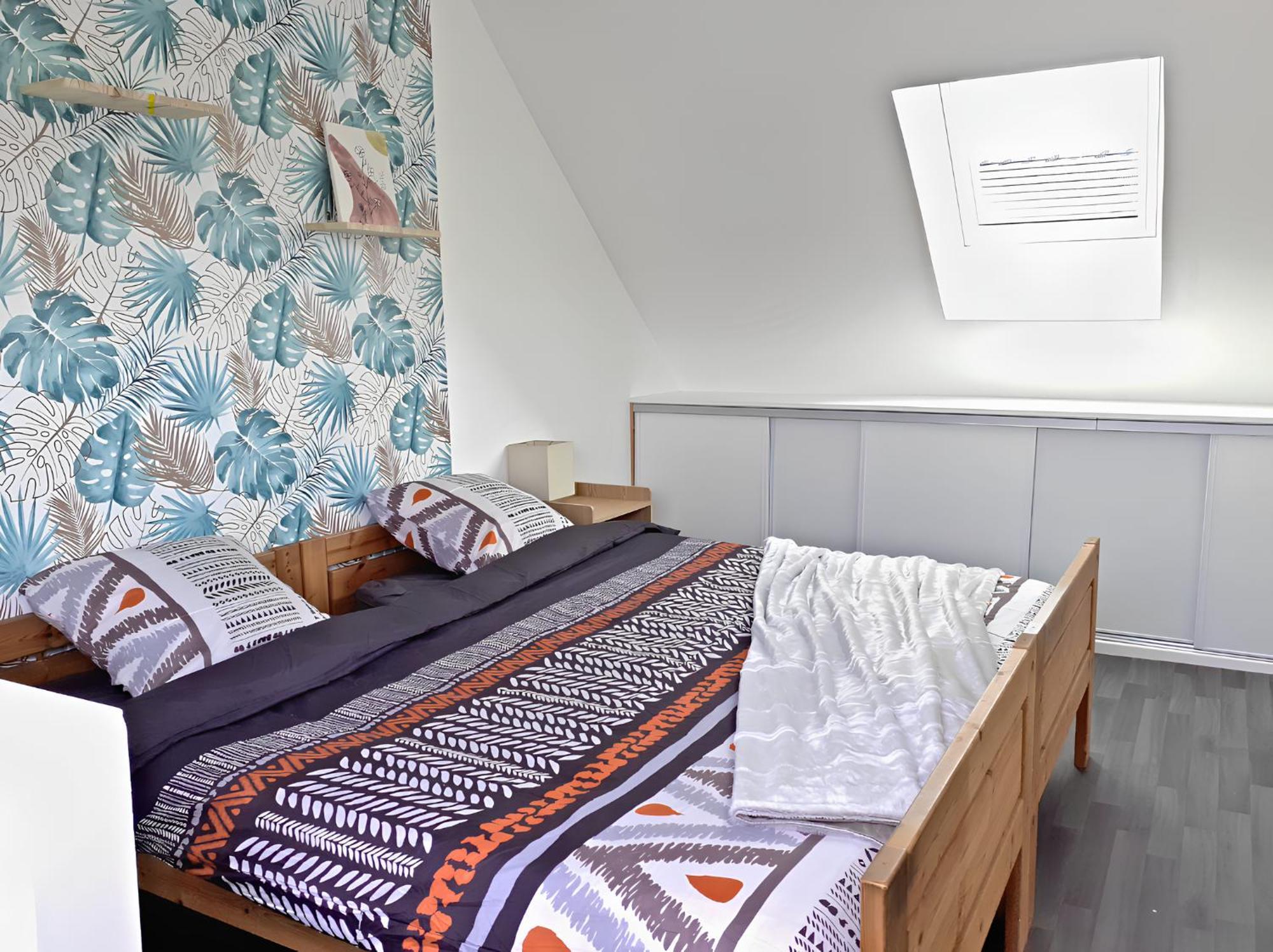 L'Artistique, 4 Lits, 2 Chambres, Stationnement Gratuit, Spacieux, Atypique Amiens Extérieur photo