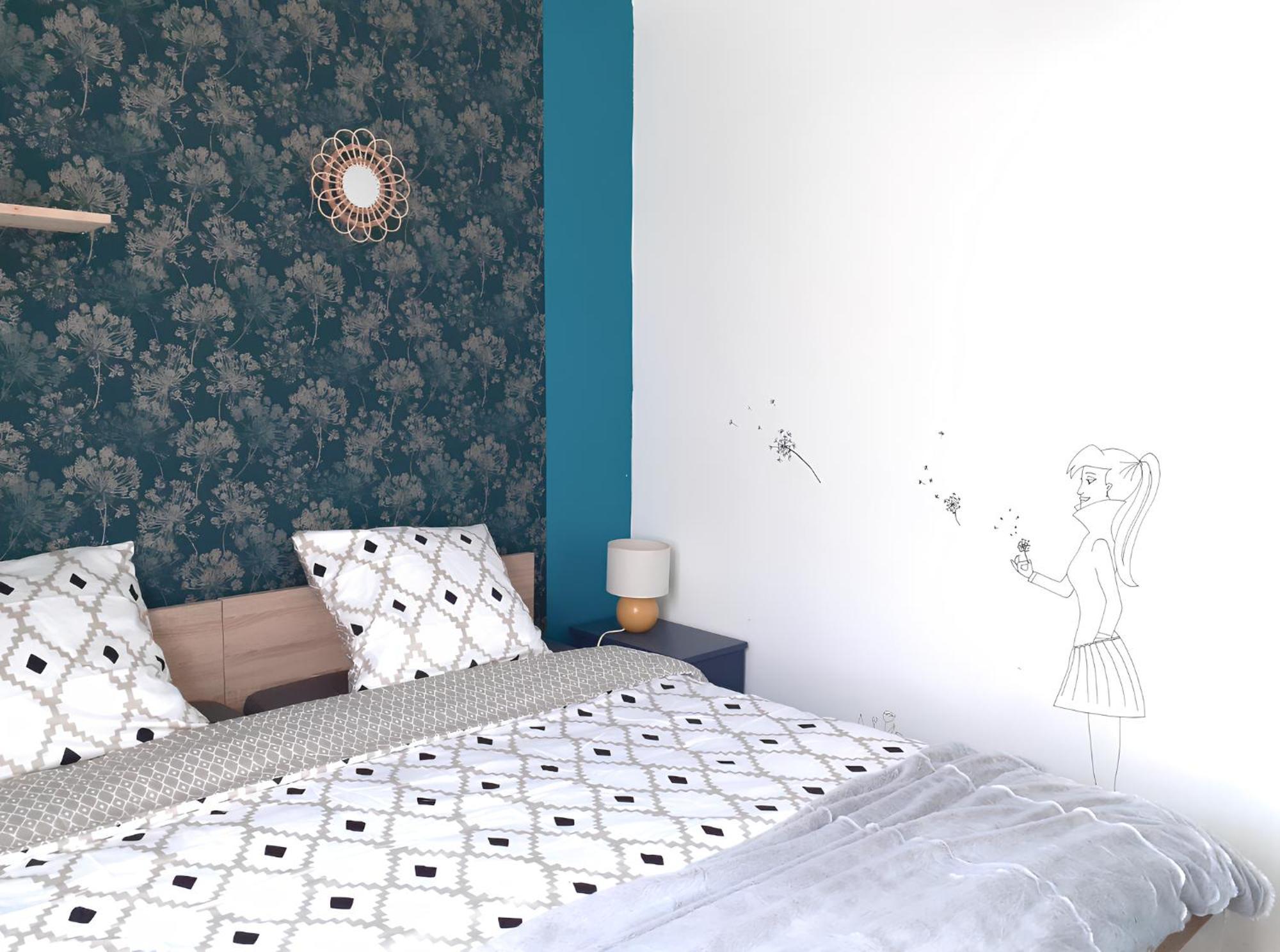 L'Artistique, 4 Lits, 2 Chambres, Stationnement Gratuit, Spacieux, Atypique Amiens Extérieur photo