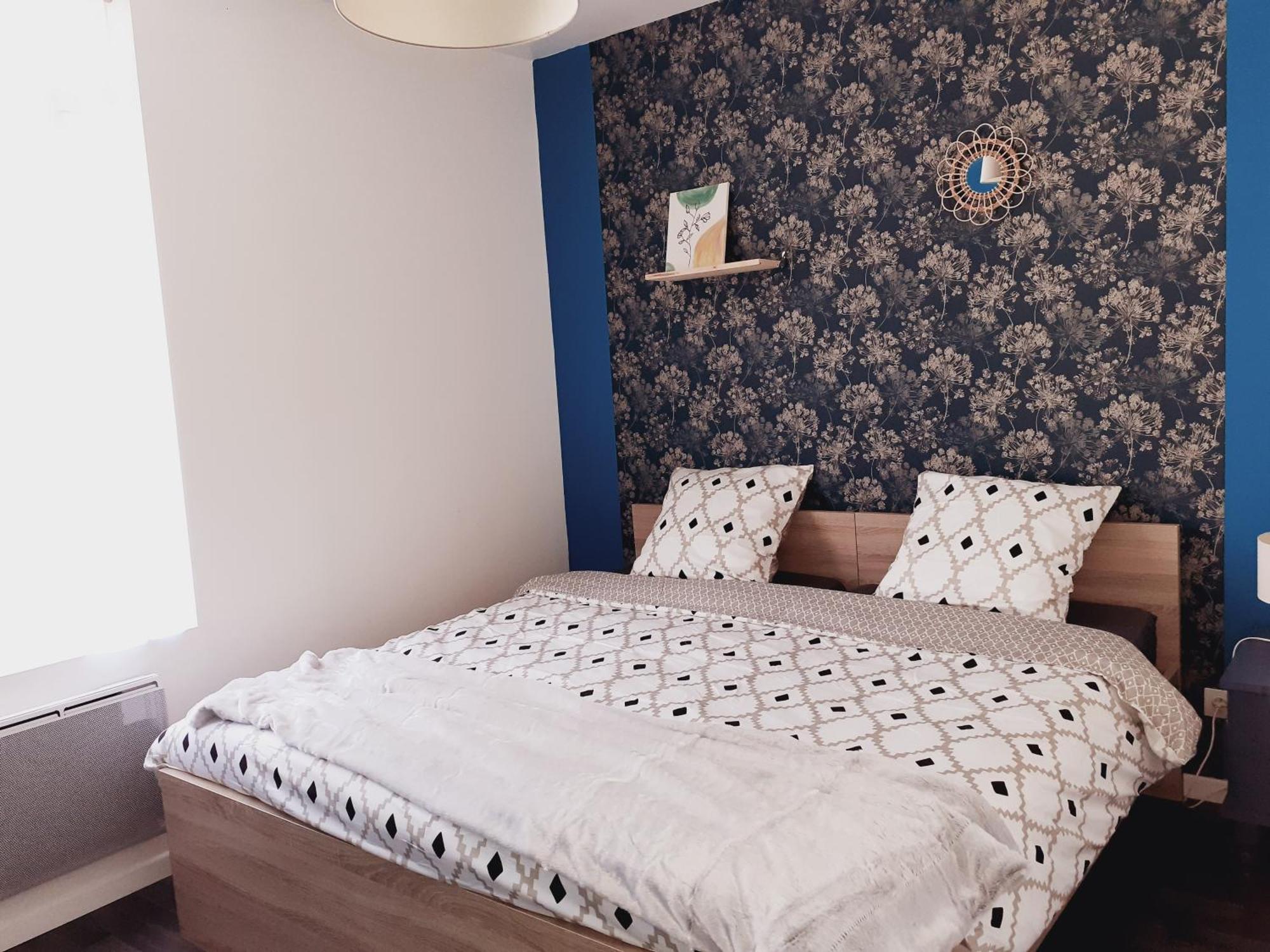 L'Artistique, 4 Lits, 2 Chambres, Stationnement Gratuit, Spacieux, Atypique Amiens Extérieur photo